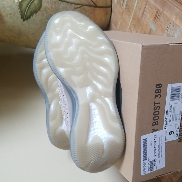 NWT Adidas Yeezy Boost 380 Pepper - SZ 9 - Picture 7 of 12